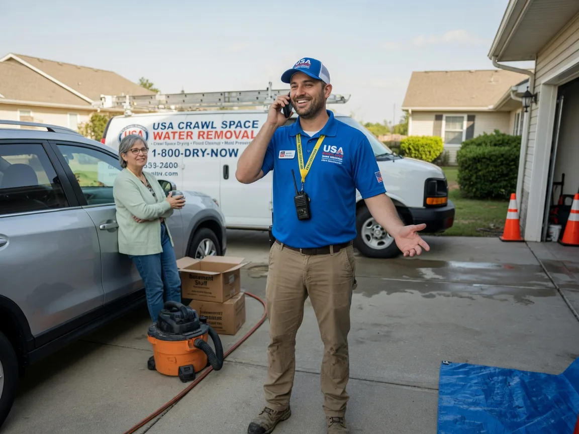 Crawl Space Water Removal Waldorf, MD FAQs